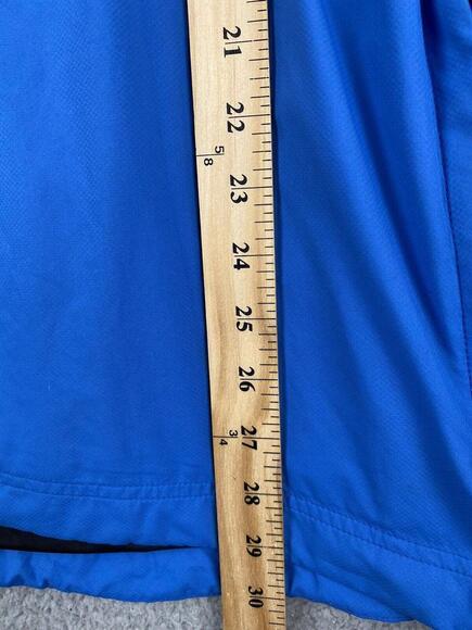 Cutter & Buck Windbreaker Mens XL Blue Black Half Zip  Jacket - Picture 4 of 14